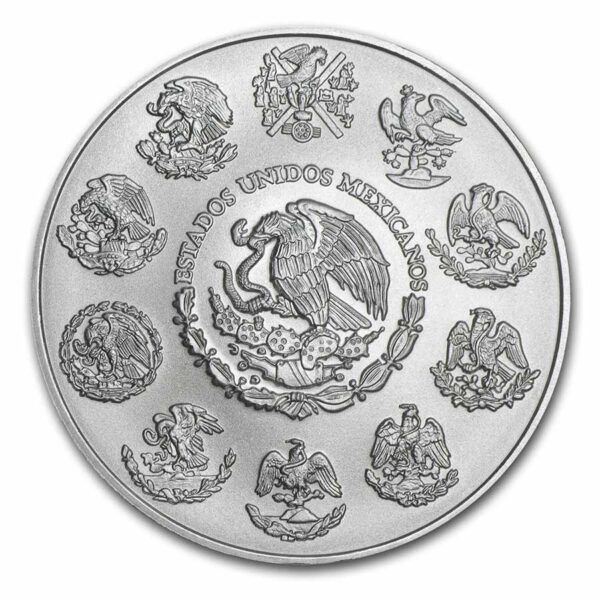 2022 5 oz Silver Mexican Libertad - BU - Image 2