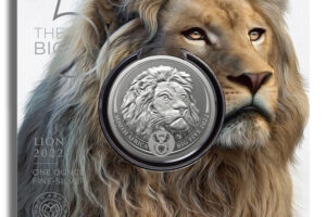 2022 1 oz Silver South Africa Big 5 Lion BU