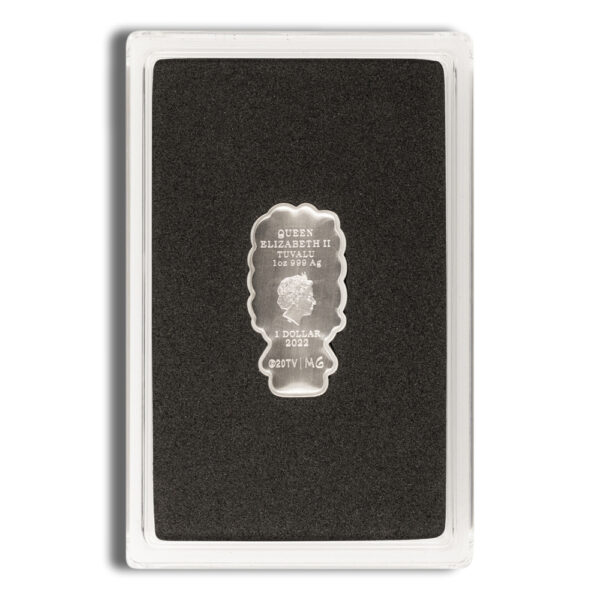 2022 Silver 1 oz Marge Simpson Mini Coin - Image 2