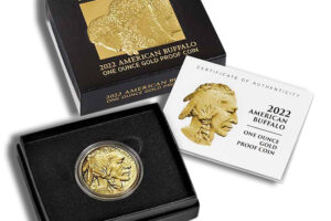 2022-W 1 oz Proof Gold Buffalo (w/Box & COA)