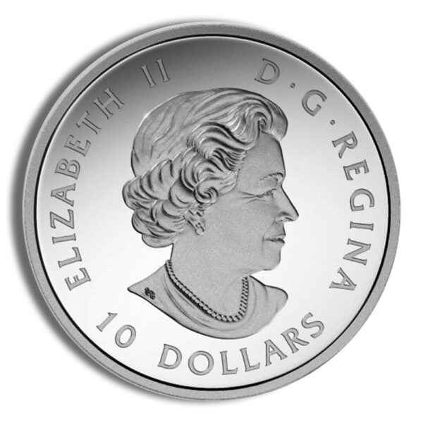 2017 10 oz Silver Canada Grizzly Bear - Image 2