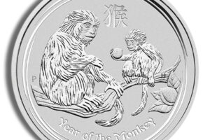 2016 Kilo Australia Silver Lunar Monkey BU - Series II