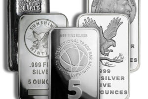 5 oz Silver Bar - Brand Varies