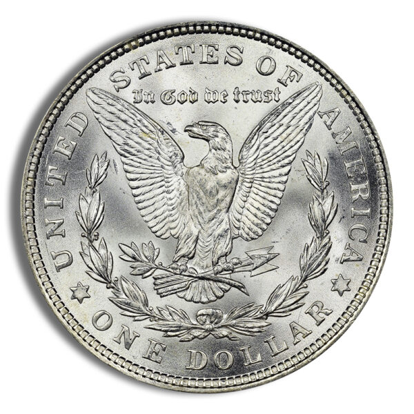1921 Morgan Silver Dollar - F+ - Image 2