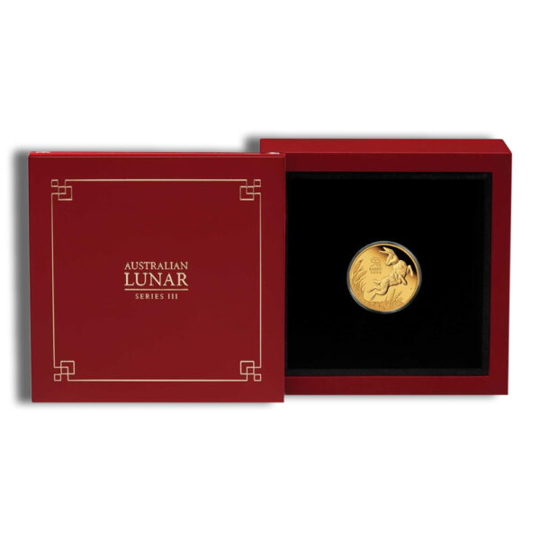2023 1/10 oz Gold Australia Year of the Rabbit - Proof - Image 3