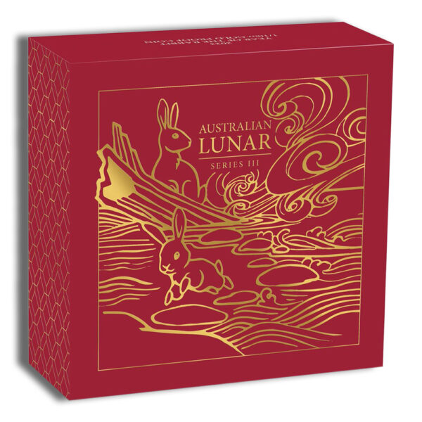2023 1/10 oz Gold Australia Year of the Rabbit - Proof - Image 4
