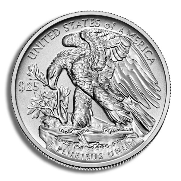 2022-W 1 oz Reverse Proof Palladium Eagle (w/Box & COA) - Image 2