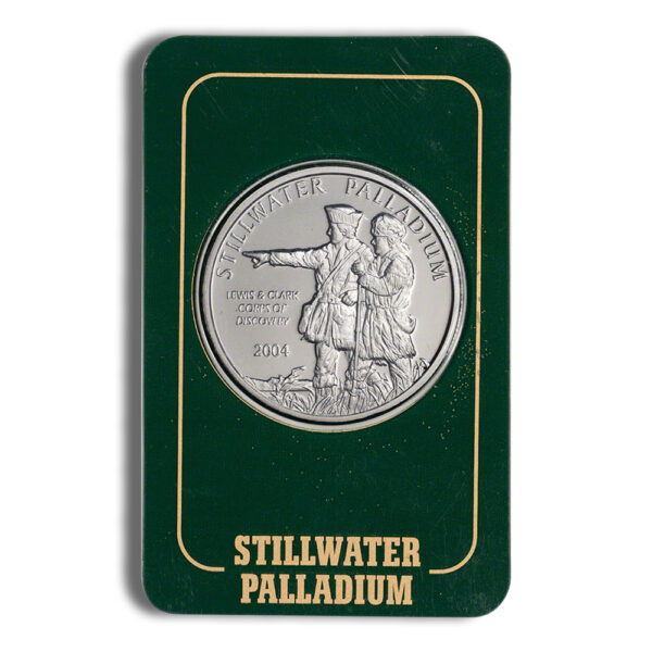 1 oz Palladium Round - JM Stillwater (Carded)