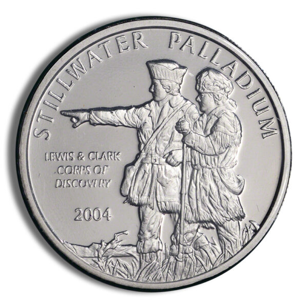 1 oz Palladium Round - JM Stillwater (Carded) - Image 3