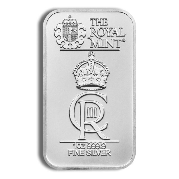 1 oz Silver Bar - The Royal Celebration - Image 2