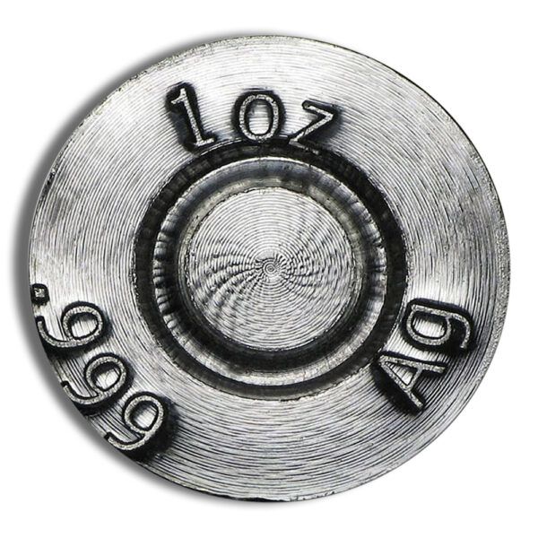 1 oz Silver Bullet - Replica .999 - Image 2