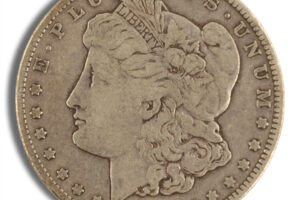 1878-1904 Morgan Silver Dollar - F+