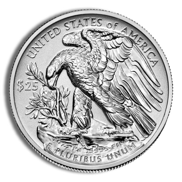 2019-W 1 oz Reverse Proof Palladium Eagle (w/Box & COA) - Image 2