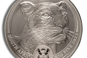 2023 1 oz Silver South African Big 5 Leopard Coin