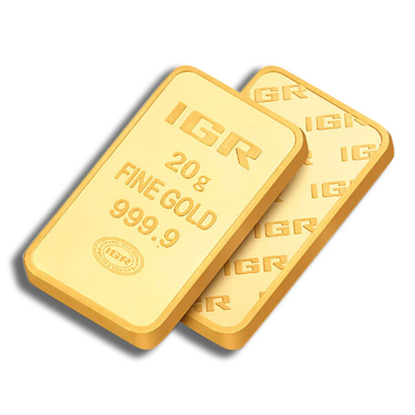 20 gram Gold Bar - IGR Metals (Carded) - Image 2