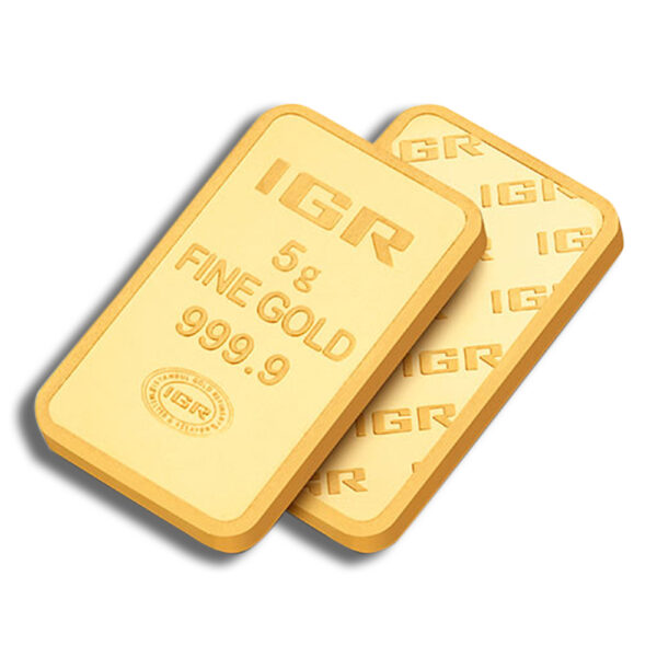 5 gram Gold Bar - IGR Metals (Carded)   - Image 2
