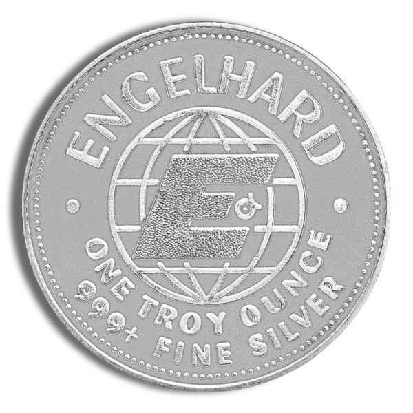 1 oz Silver Round - Engelhard Prospector - Image 2