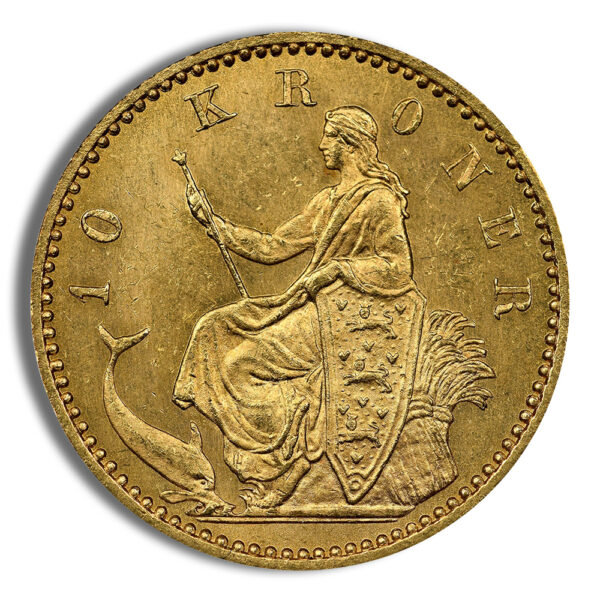Denmark 10 Kroner Gold Coin - Image 2
