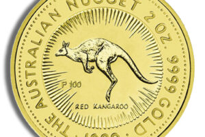 1999 2 oz Australia Gold Nugget - BU