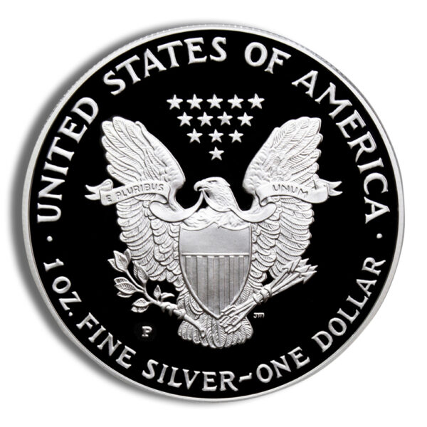 2001-W Proof Silver Eagle with Box & COA - Image 3