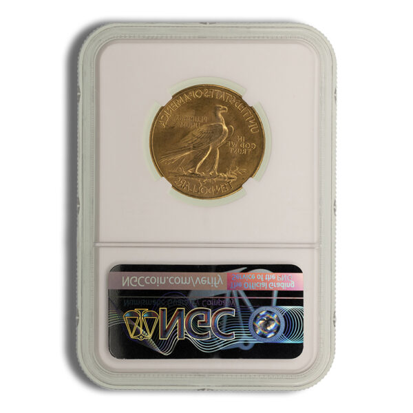 $10 Gold Indian Eagle - NGC MS65 - Image 2