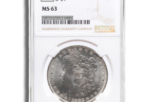 Pre-1921 Morgan Dollar - NGC MS63