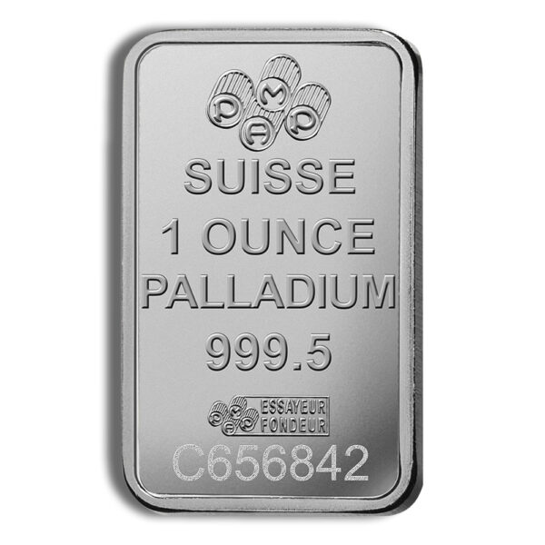 1 oz Palladium Bar - PAMP Fortuna (Carded) - Image 4