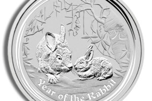 2011 Kilo Australia Silver Lunar Rabbit BU - Series II
