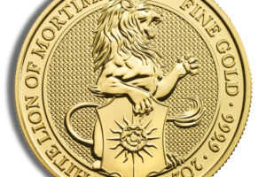 2020 1/4 oz Great Britain Queen's Beast Gold Coin - White Lion