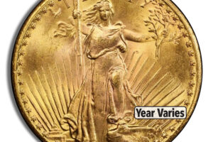 $20 Gold Saint-Gaudens Double Eagle - XF