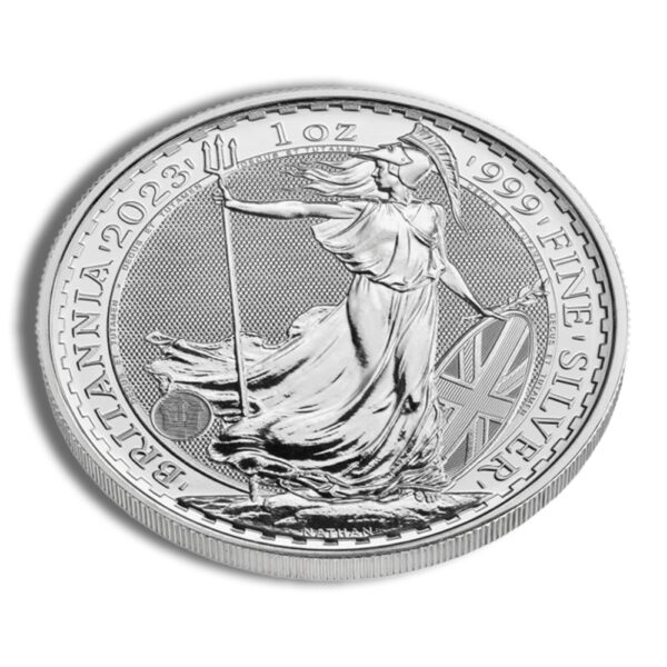 2023 1 oz Great Britain Silver Britannia - King - Image 3