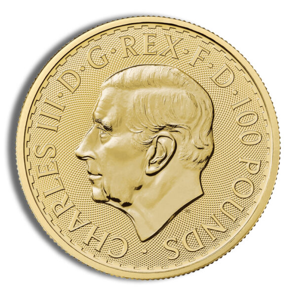 2023 1 oz Gold Britannia - King - Image 2