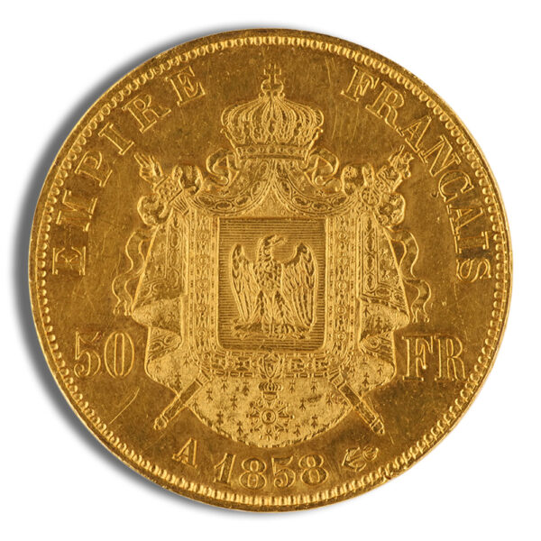France Gold 50 Francs - Napoleon III (1855-1868) - Image 2