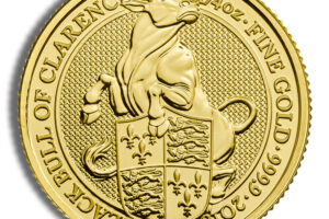 2018 1/4 oz Great Britain Queen's Beast Gold Coin - Bull