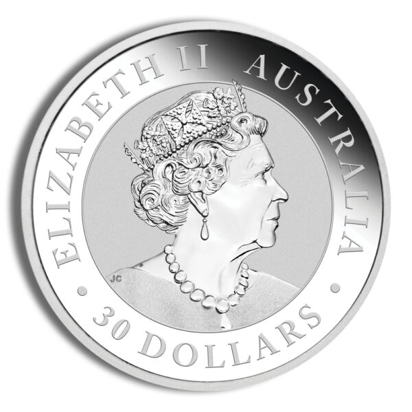 2022 Australian Silver Kookaburra - Kilo - BU - Image 2