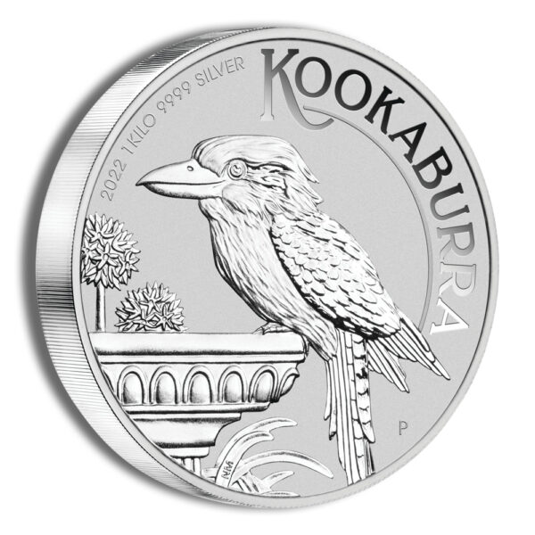 2022 Australian Silver Kookaburra - Kilo - BU - Image 3