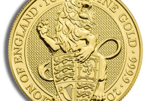 2016 1/4 oz Great Britain Queen's Beast Gold Coin - Lion