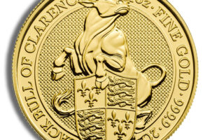 2018 1 oz Great Britain Queen's Beast Gold Coin - Bull