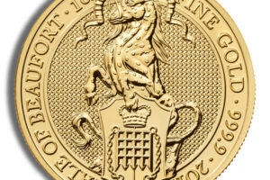 2019 1 oz Great Britain Queen's Beast Gold Coin - Yale