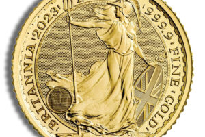 2023 1/10 oz Gold Britannia - King