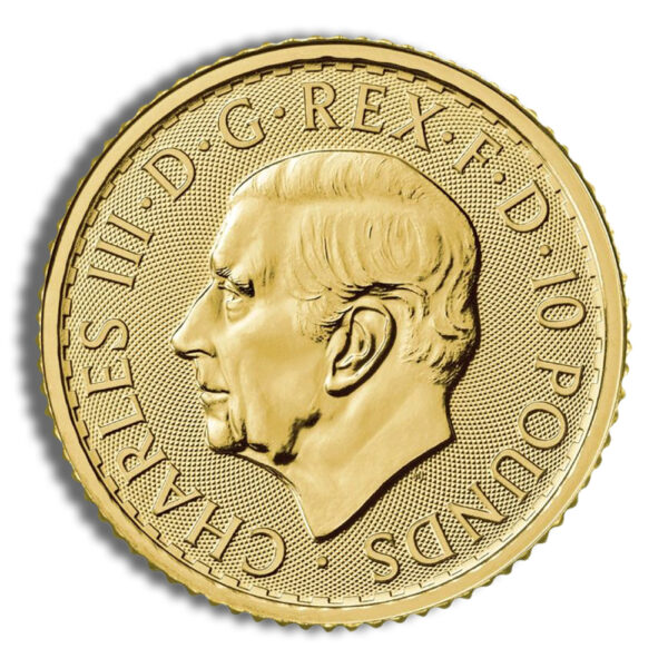 2023 1/10 oz Gold Britannia - King - Image 2