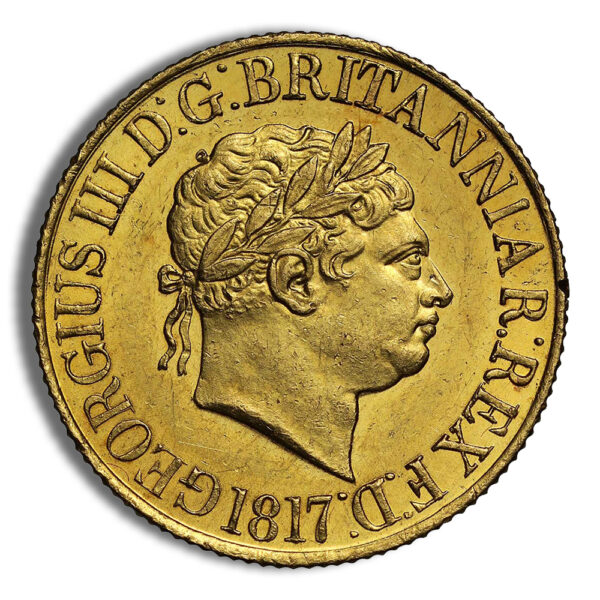 Britain 1 Sovereign - King George III (1817-1820) - Image 2