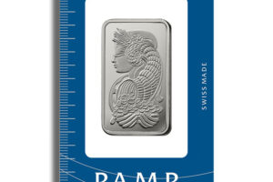 1 oz Platinum Bar - PAMP Fortuna (Carded)