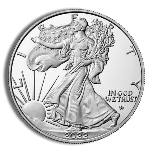 2022 Silver Eagle NGC MS70 - Brown Label - Image 2