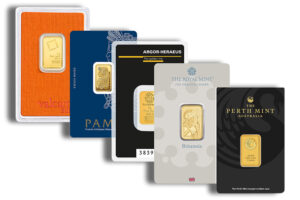 5 gram Gold Bar - Brand Varies (Carded)