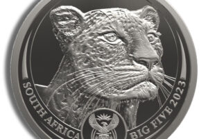 2023 1 oz Platinum South African Big 5 Leopard Coin - Proof