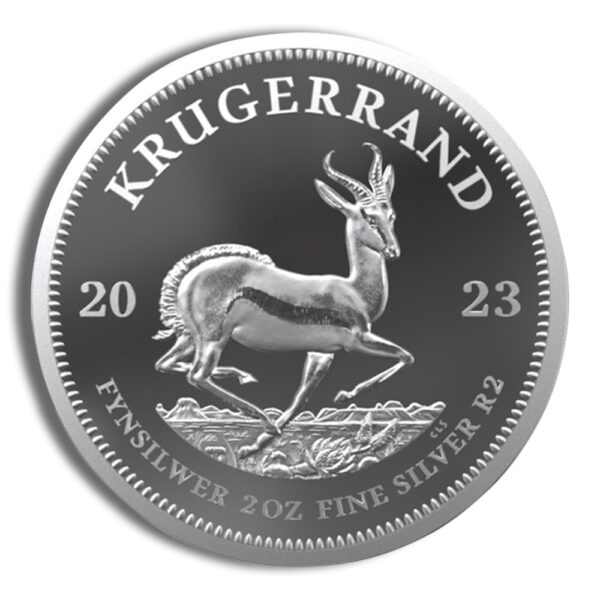 2023 2 oz Silver South African Krugerrand - Proof
