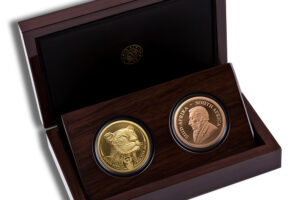 2023 2-Coin Gold South African Krugerrand & Big 5 Leopard Set - Proof