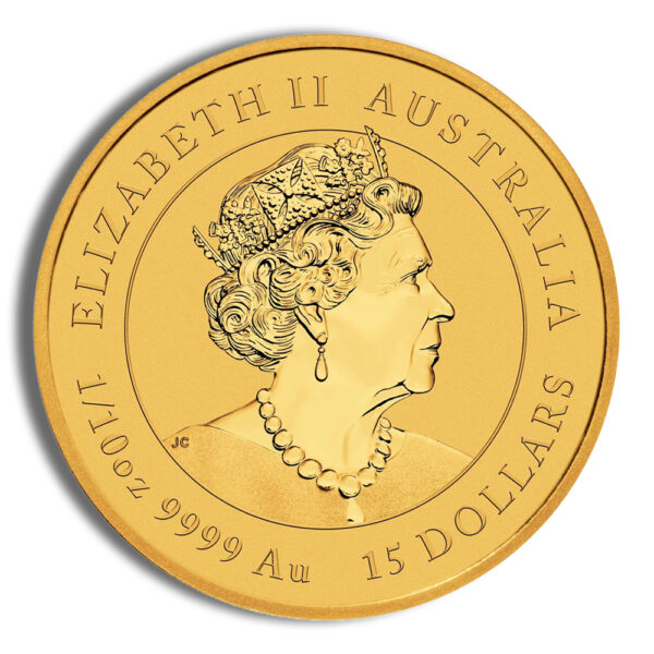 2023 1/10 oz Australia Gold Rabbit BU - Series III - Image 2