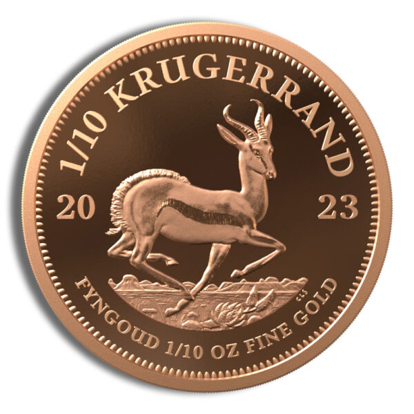 2023 1/10 oz Gold South African Krugerrand - Proof